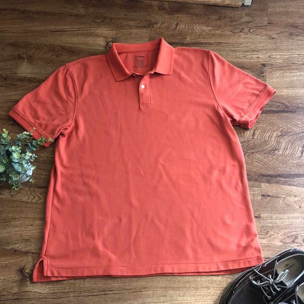 L.L. Bean Men’s short Sleeve polo XL
